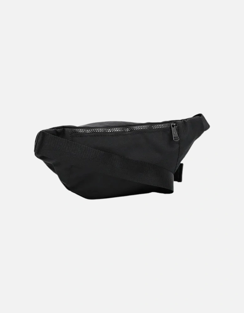 Contrast Taped Black Crossbody Bag