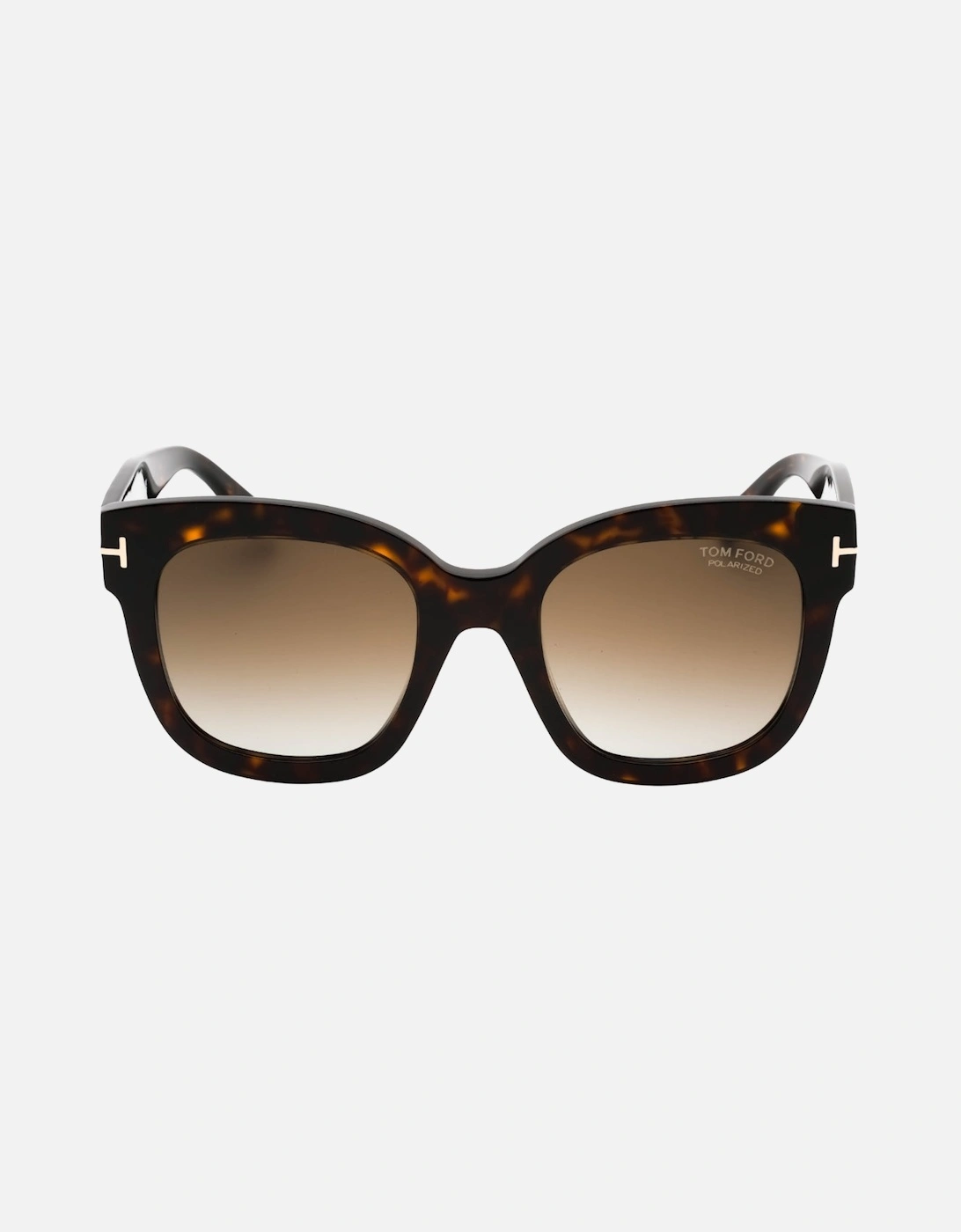 Dark Havana Thick Frame Brown Polarized Sunglasses, 3 of 2