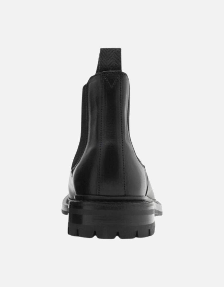 x Trickers Leather Dee Black Low Chelsea Boots