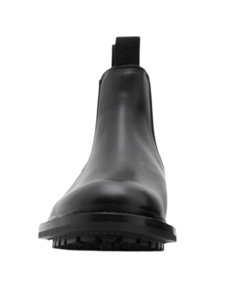 x Trickers Leather Dee Black Low Chelsea Boots