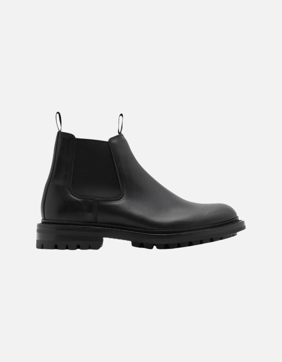 x Trickers Leather Dee Black Low Chelsea Boots, 6 of 5