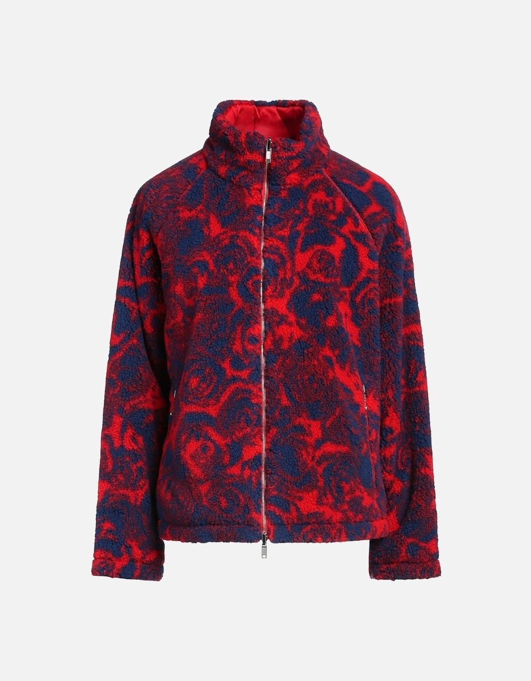 Reversible Rose Red Fleece Jacket, 5 of 4