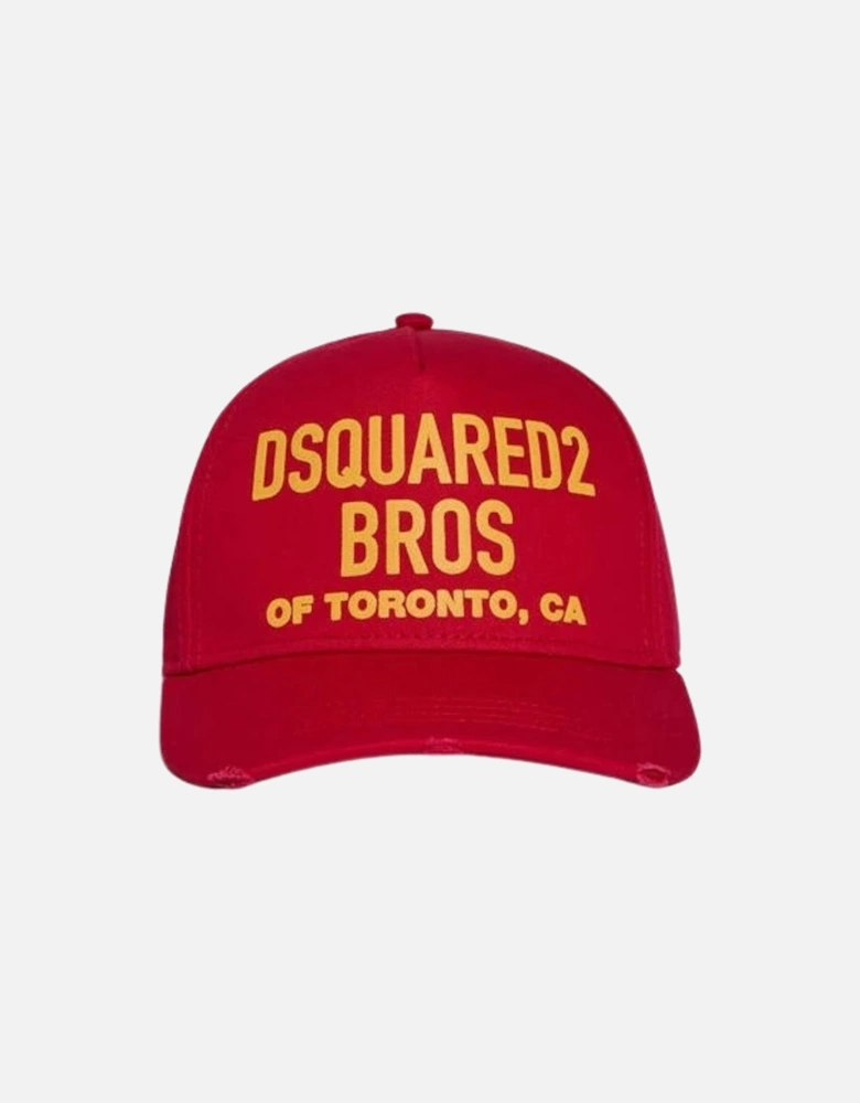Bros Of Toronto Baseball Cap Red Hat