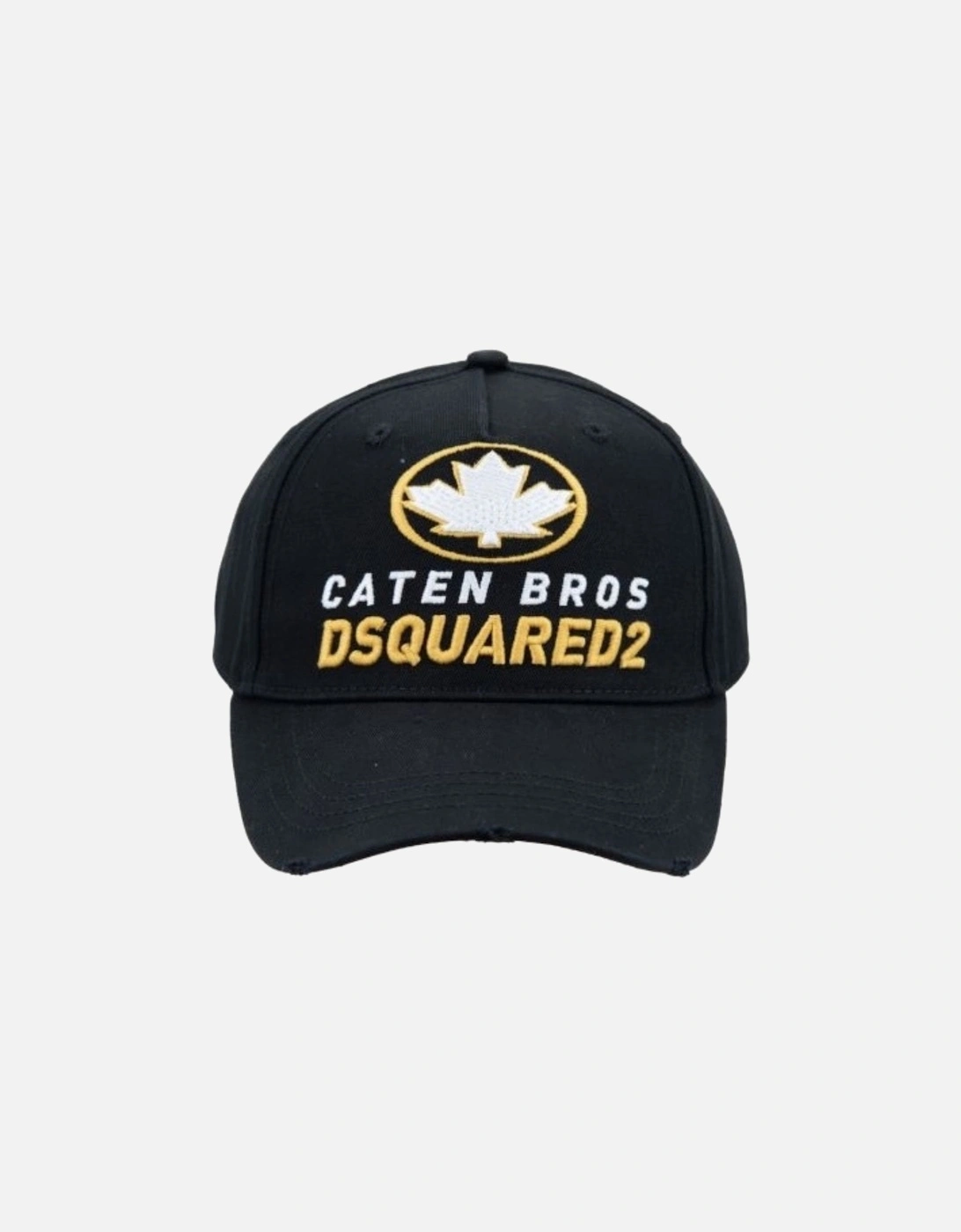 Maple Leaf Baseball Cap Black Hat