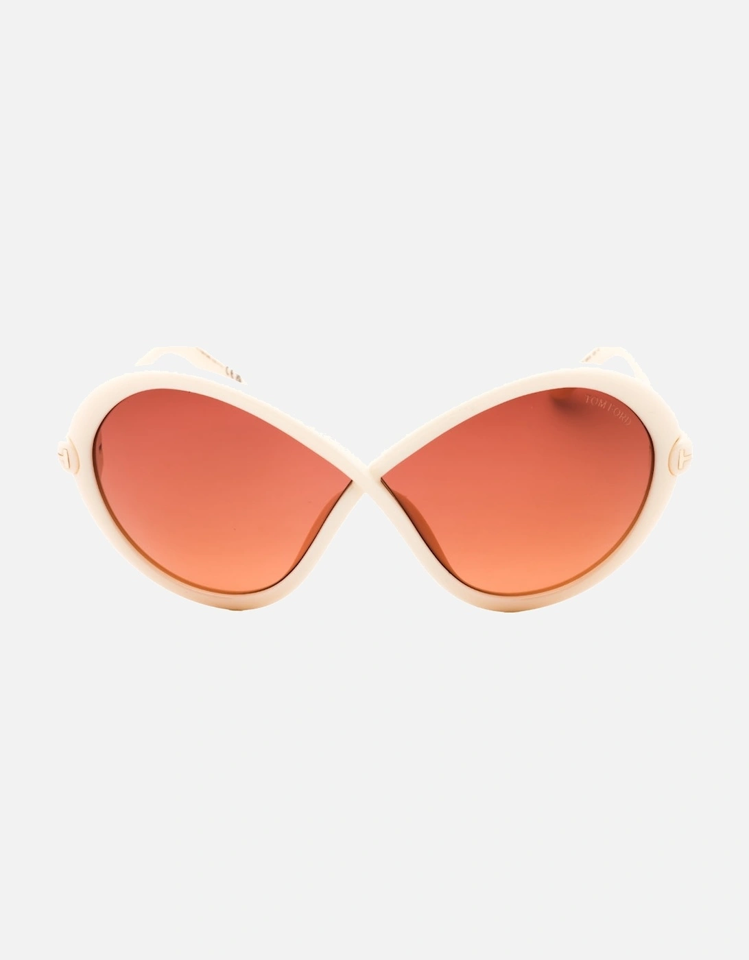 Gradient Bordeaux Lensed Ivory Frame Sunglasses, 3 of 2