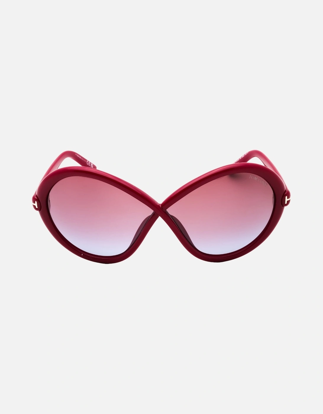 Shiny Fuxia Frame Violet Sunglasses, 3 of 2
