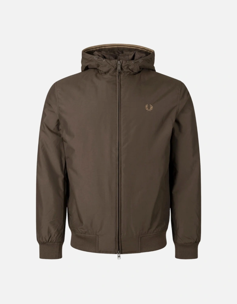 Burnt Tabacco Brown Padded Bentham Jacket