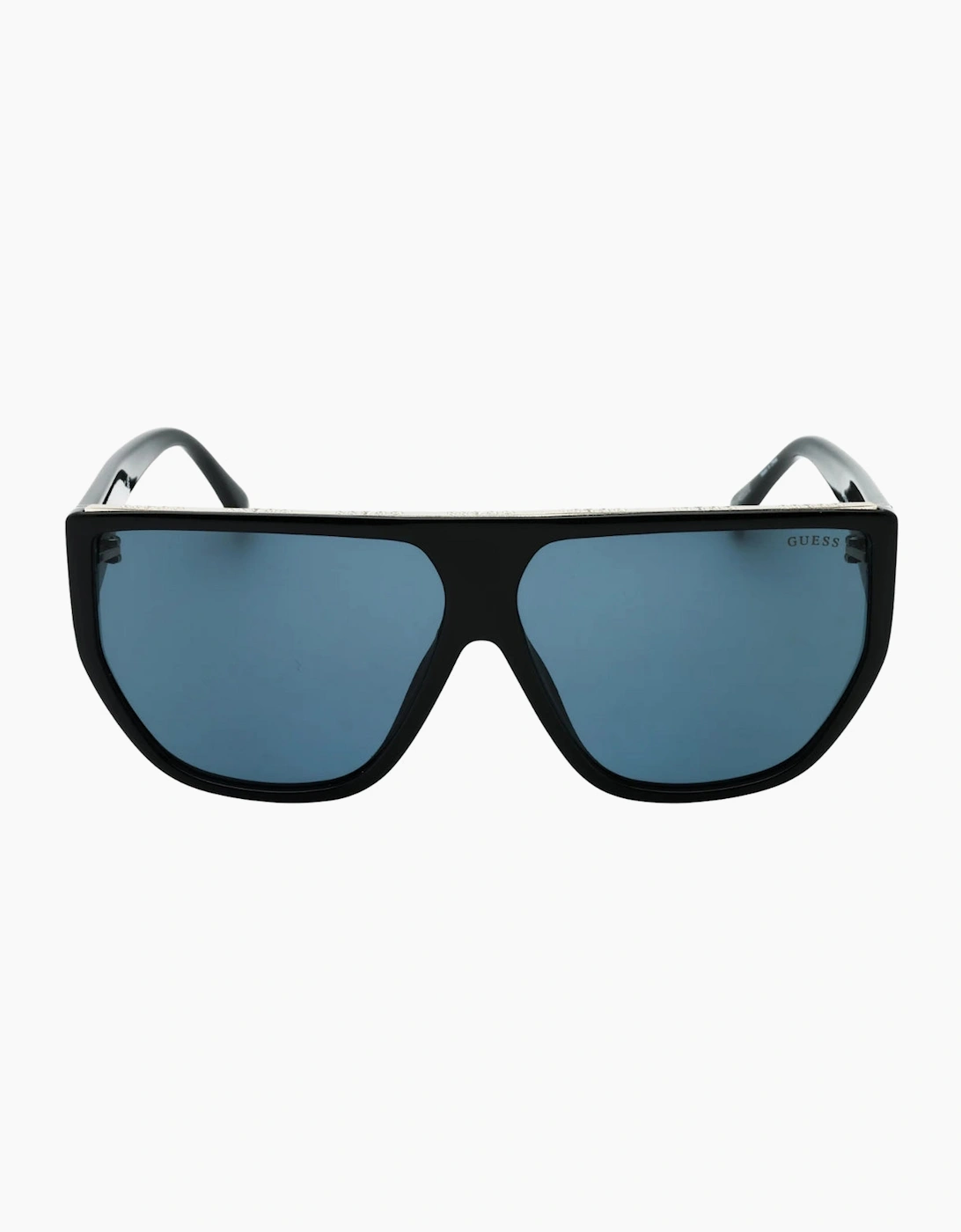 Guess Women's Guess Smoke Lensed Shiny Black Framed Sunglasses