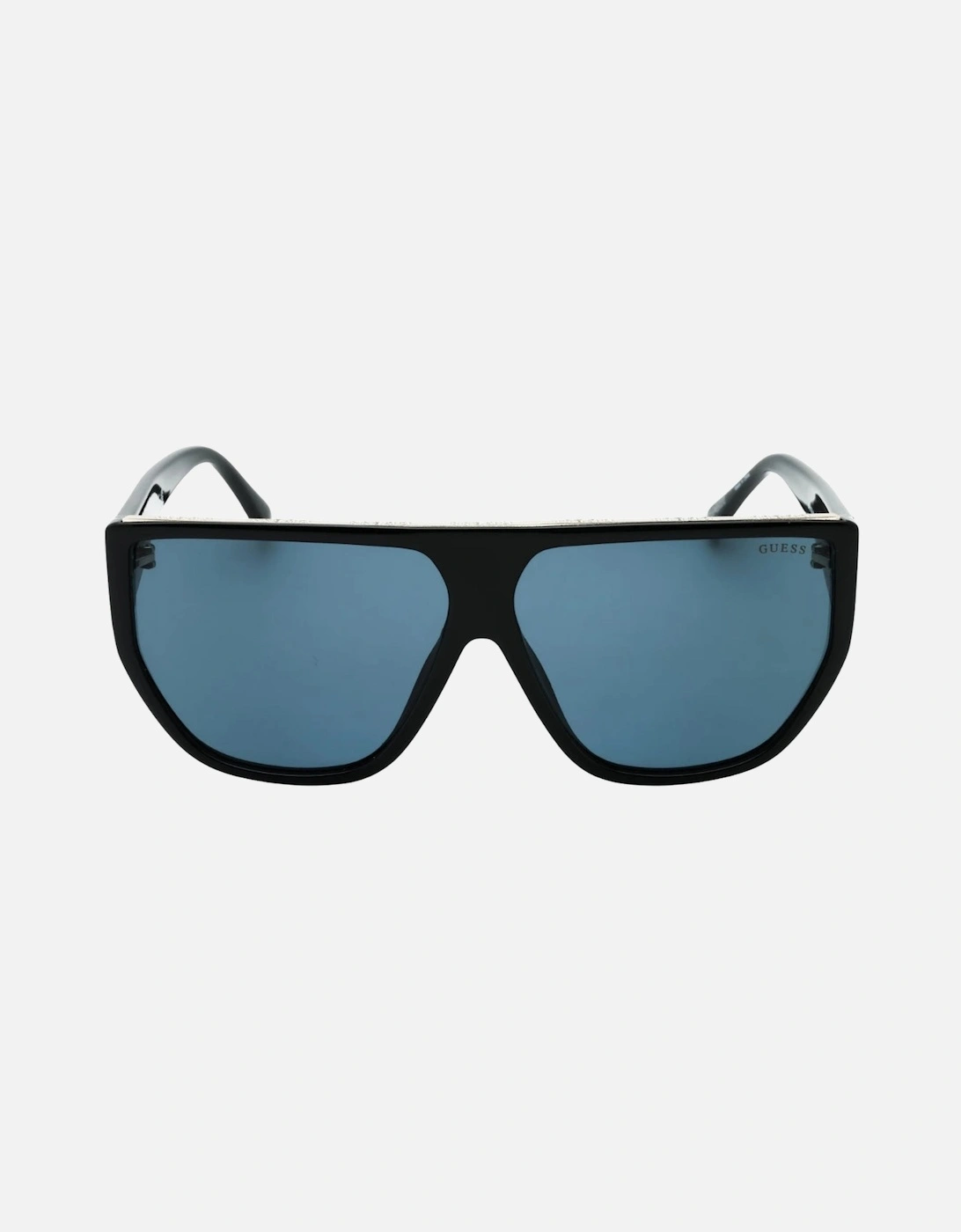 Smoke Lensed Shiny Black Framed Sunglasses, 3 of 2