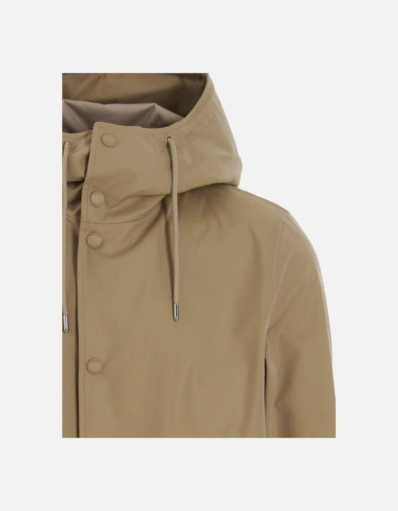 Finchley Trench Coat In Modern Honey Light Green Jacket