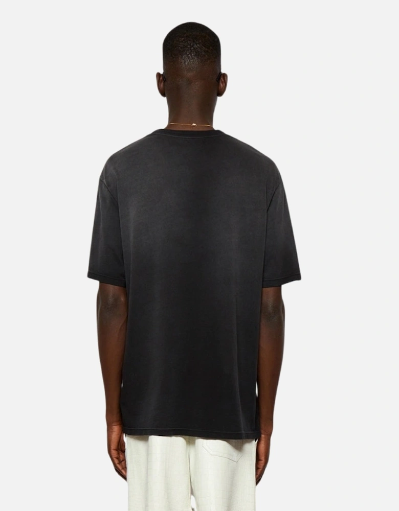 MA Bar Applique Black T-Shirt