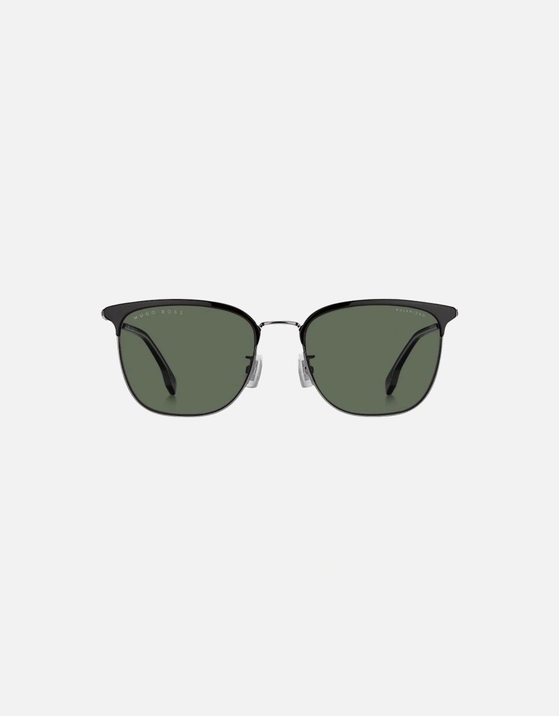 Green PZ Lensed Black Dark Ruthenium Frame Sunglasses, 3 of 2
