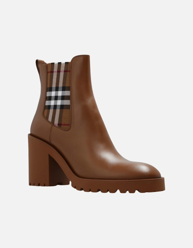 Check Chelsea Boots Dark Birch Brown Boots