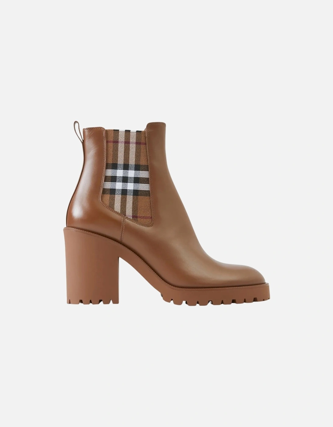 Check Chelsea Boots Dark Birch Brown Boots, 6 of 5