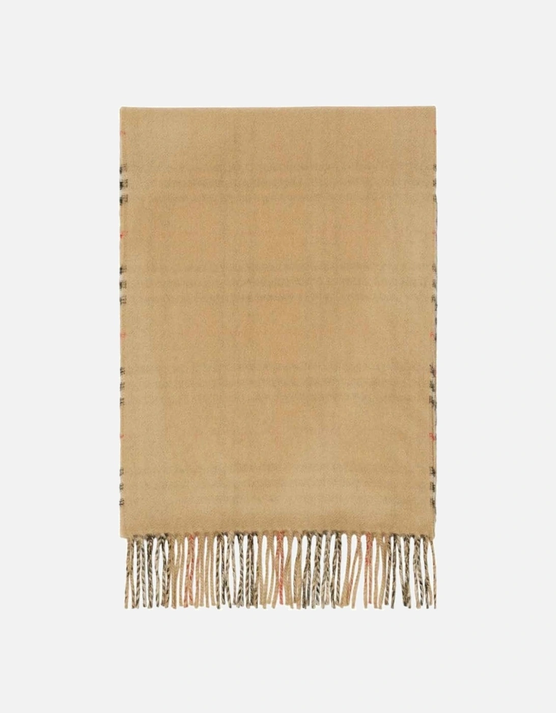 Beige Cashmere Scarf