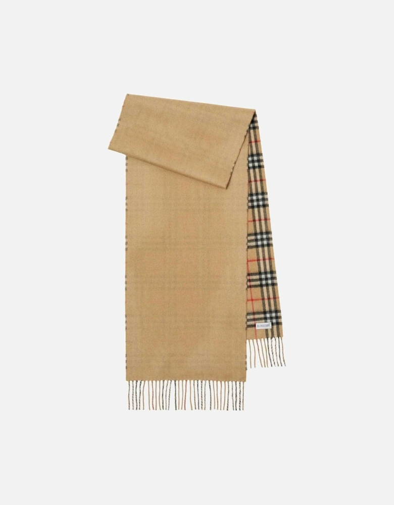 Beige Cashmere Scarf