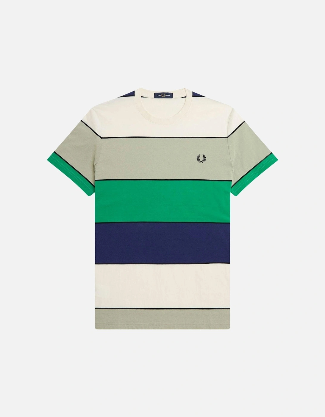 Seagrass Bold Stripe T-Shirt, 3 of 2