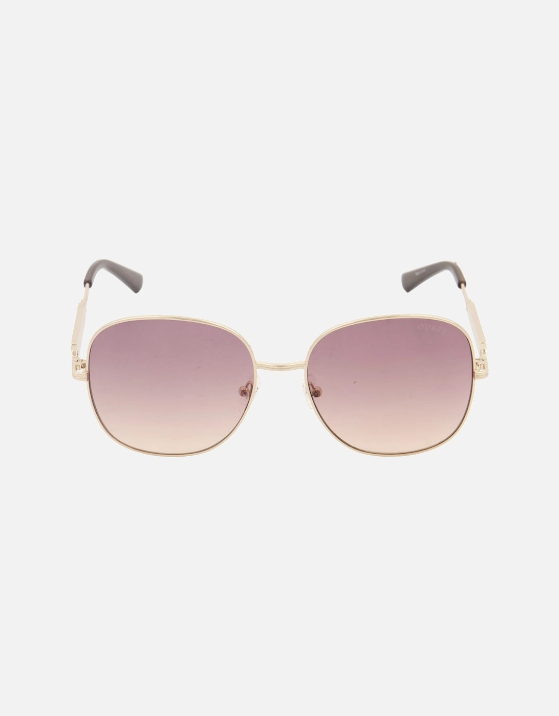 Gold Frame Gradient Bordeaux Lensed Sunglasses, 3 of 2