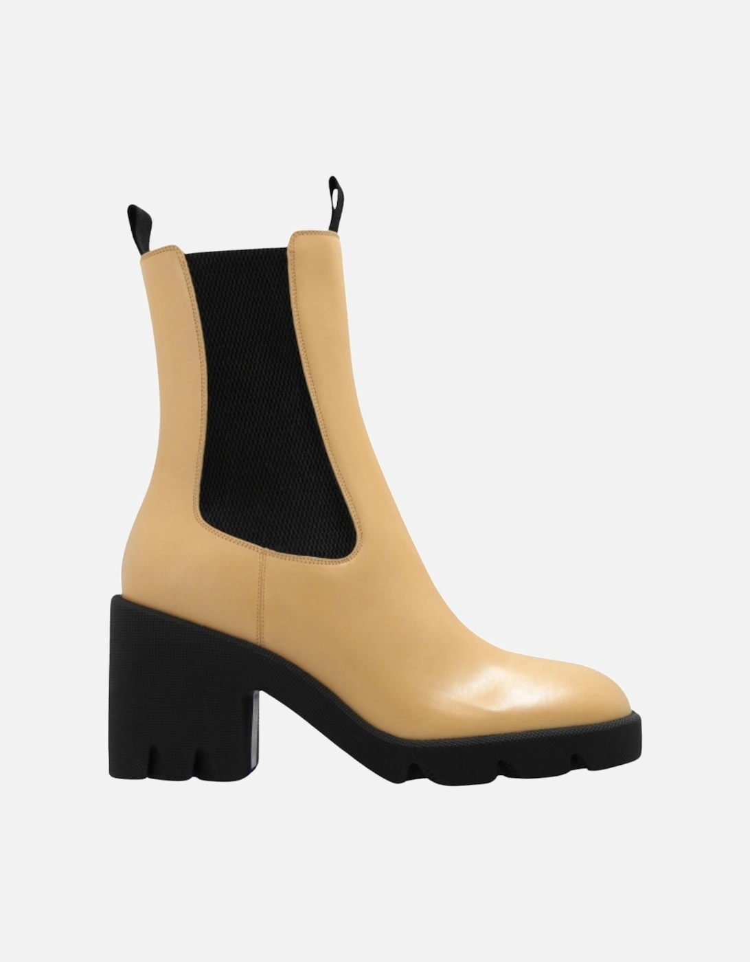 Stride Platform Custard Beige Chelsea Boots, 5 of 4