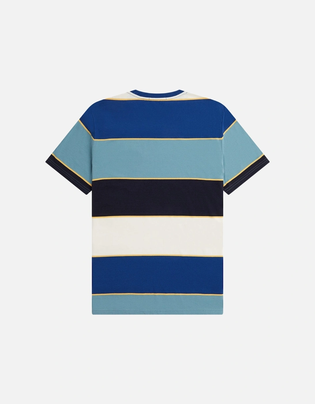 Ash Blue Bold Striped T-Shirt