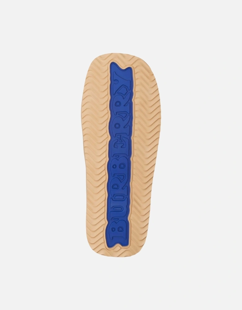 EKD Slab leather slides Butter Beige Slab Knight Sandal