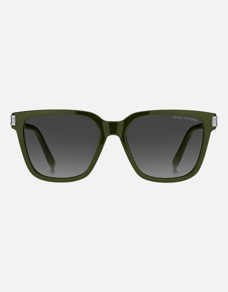 Dark Grey SF Lensed Dark Green Sunglasses