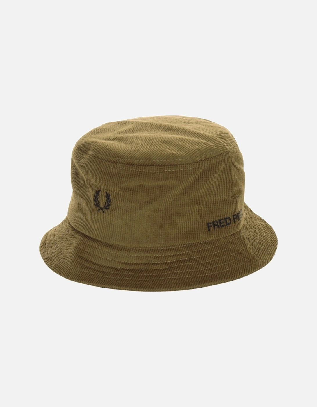 Branded Cord Waffle Style Green Bucket Hat, 4 of 3
