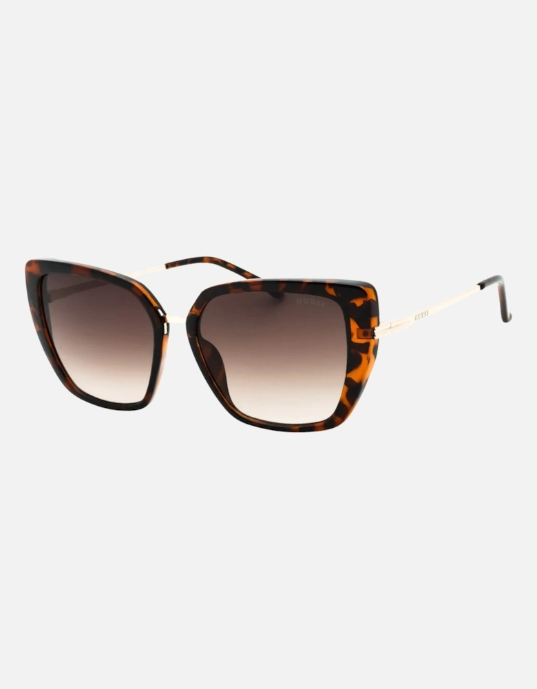 Cat Eyes Brown Gradient Lens Dark Havana Brown Sunglasses