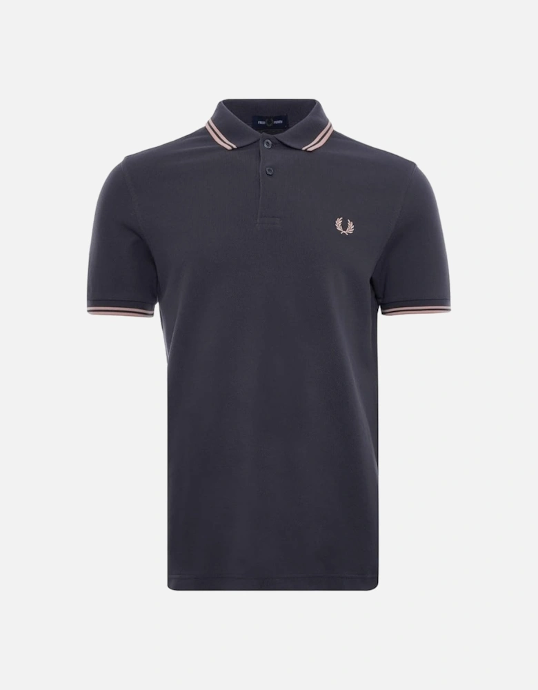 Gunmetal Plain Polo Shirt