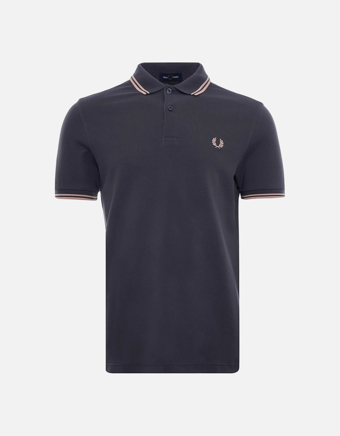 Gunmetal Plain Polo Shirt, 3 of 2
