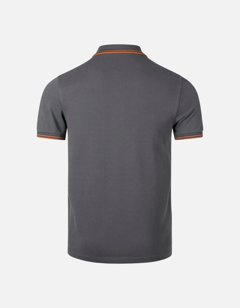Twin Tipped Dark Grey Polo Shirt
