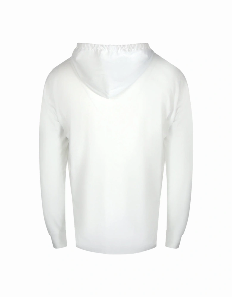 Logo White Hooded T-Shirt