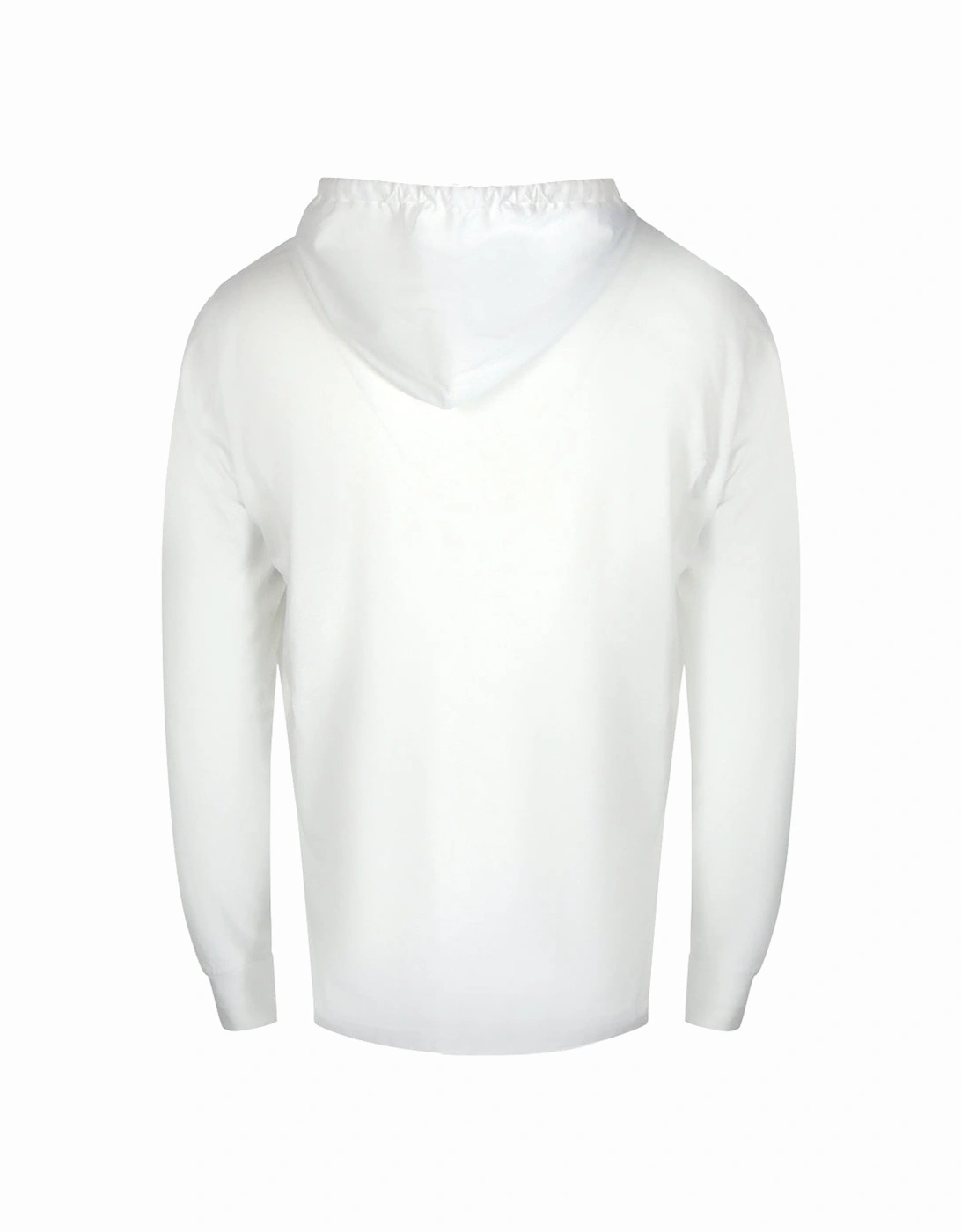 Logo White Hooded T-Shirt