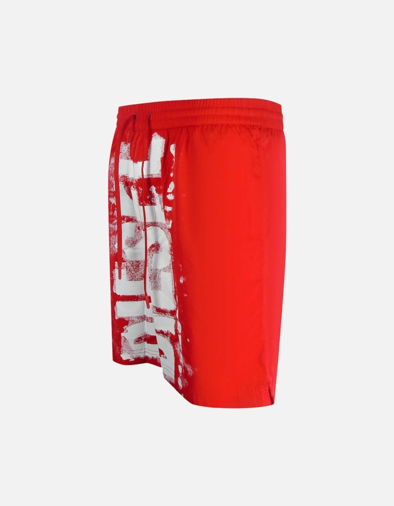 BMBX-POWEL Red Beach Shorts