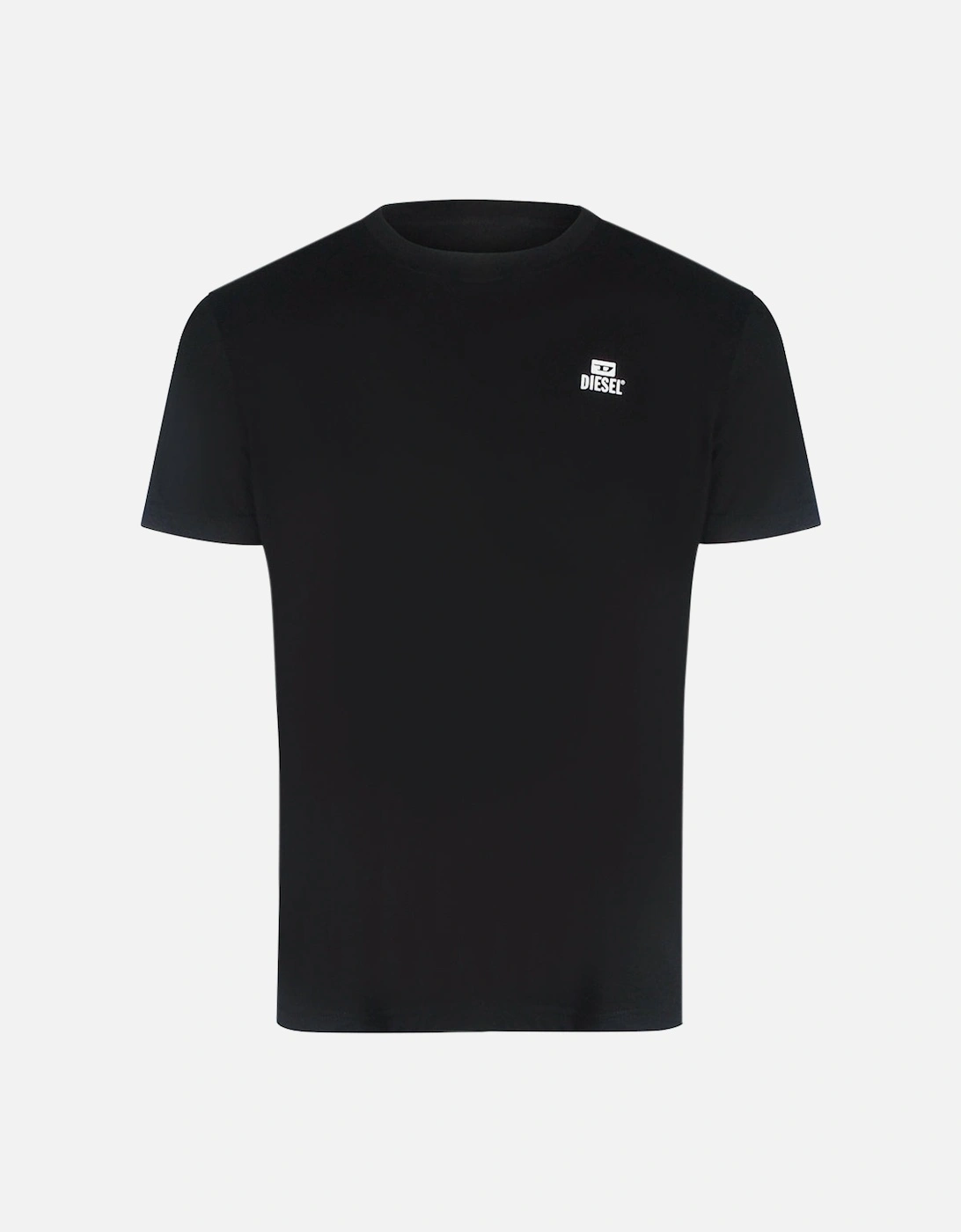 Small Brand Logo Black T-Shirt, 3 of 2
