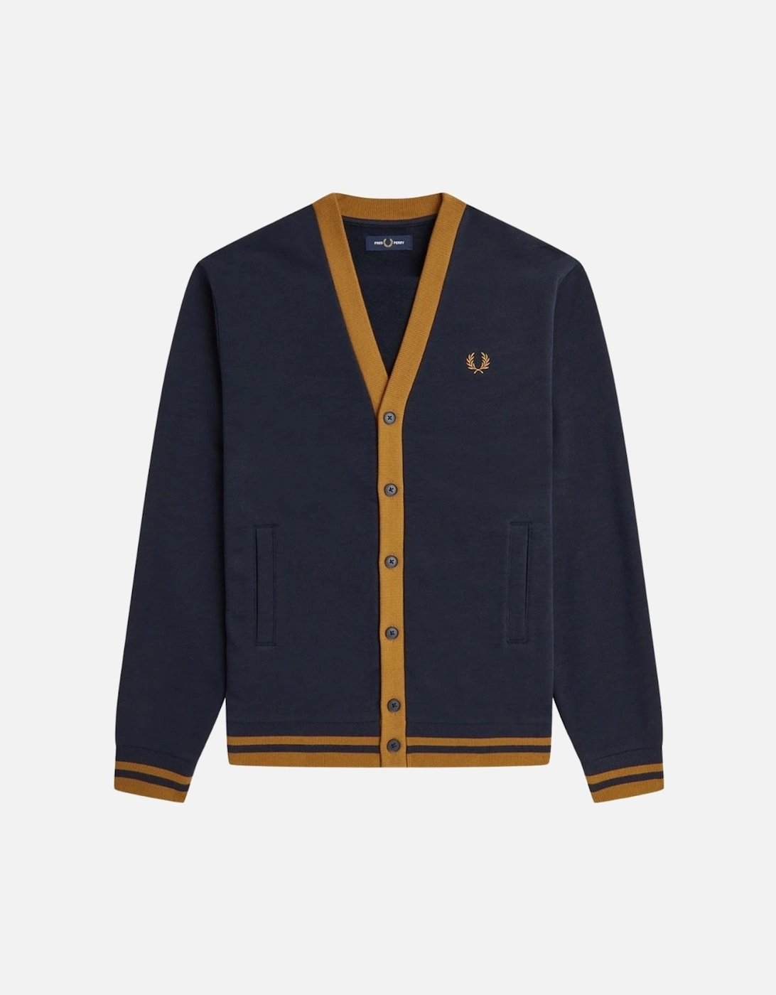 Button Through Navy Blue Cardigan, 4 of 3