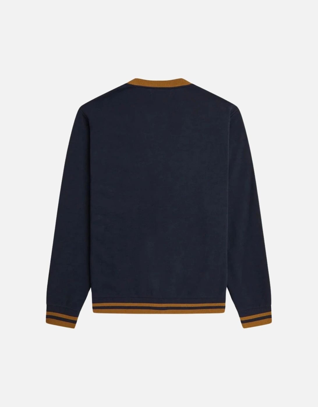 Button Through Navy Blue Cardigan