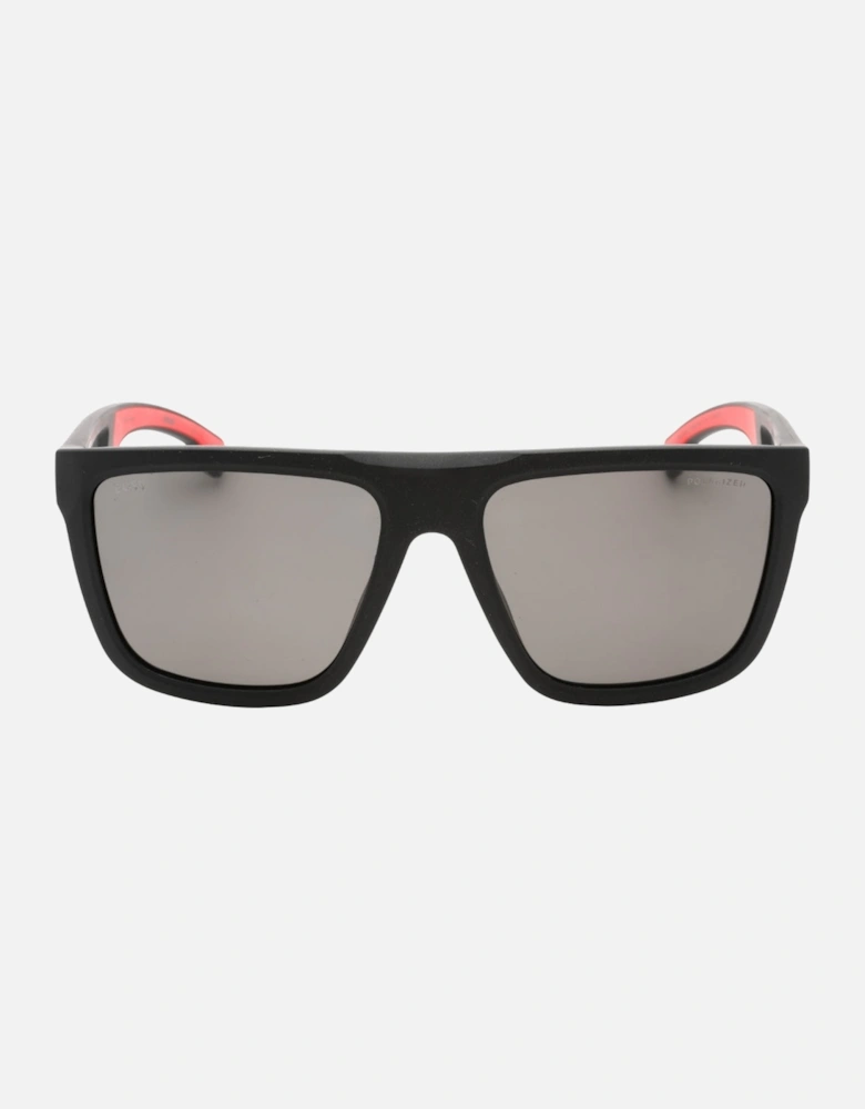 Grey PZ Lens Matte Black Sunglasses