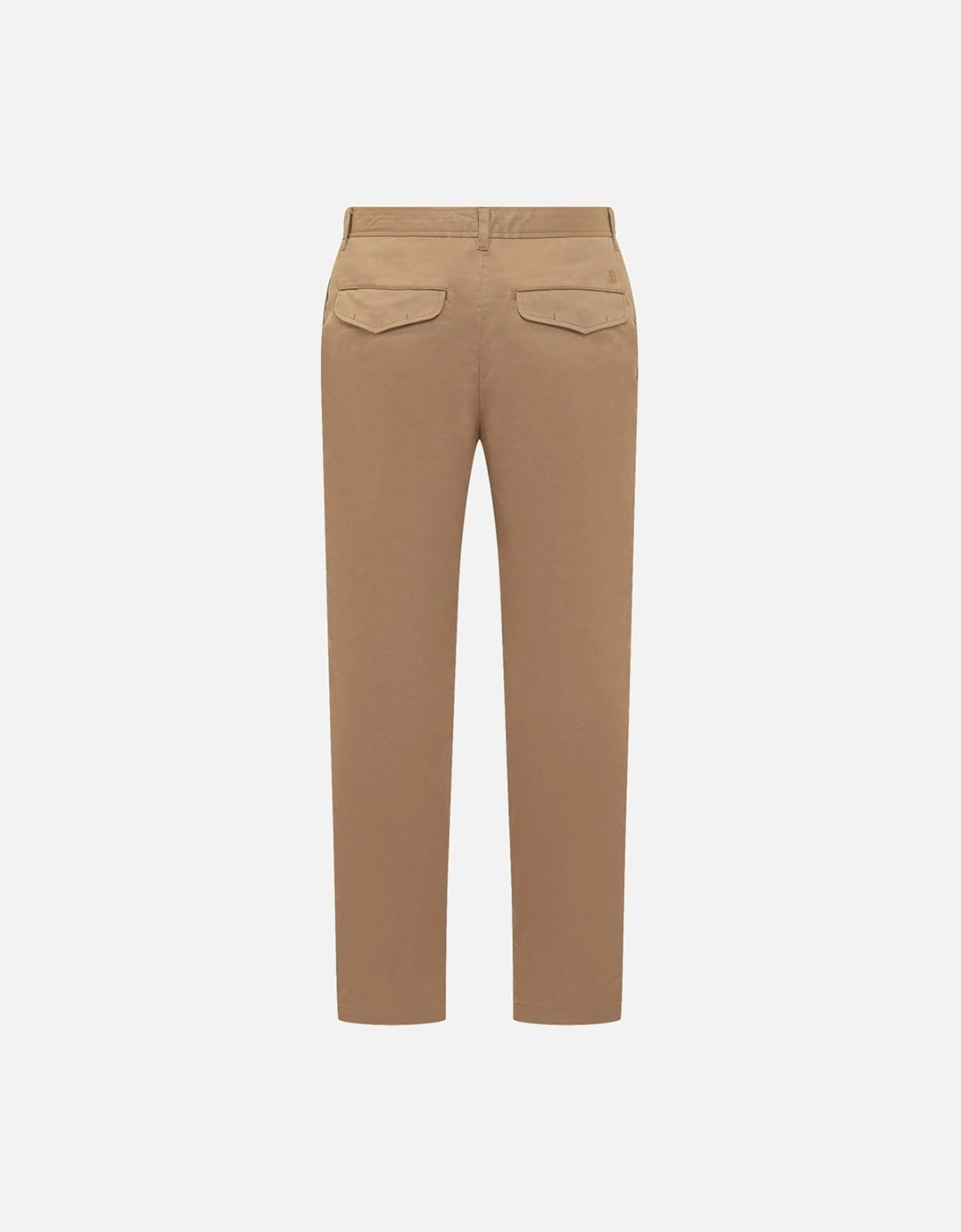 Shilton Cotton Camel Beige Chino Trousers