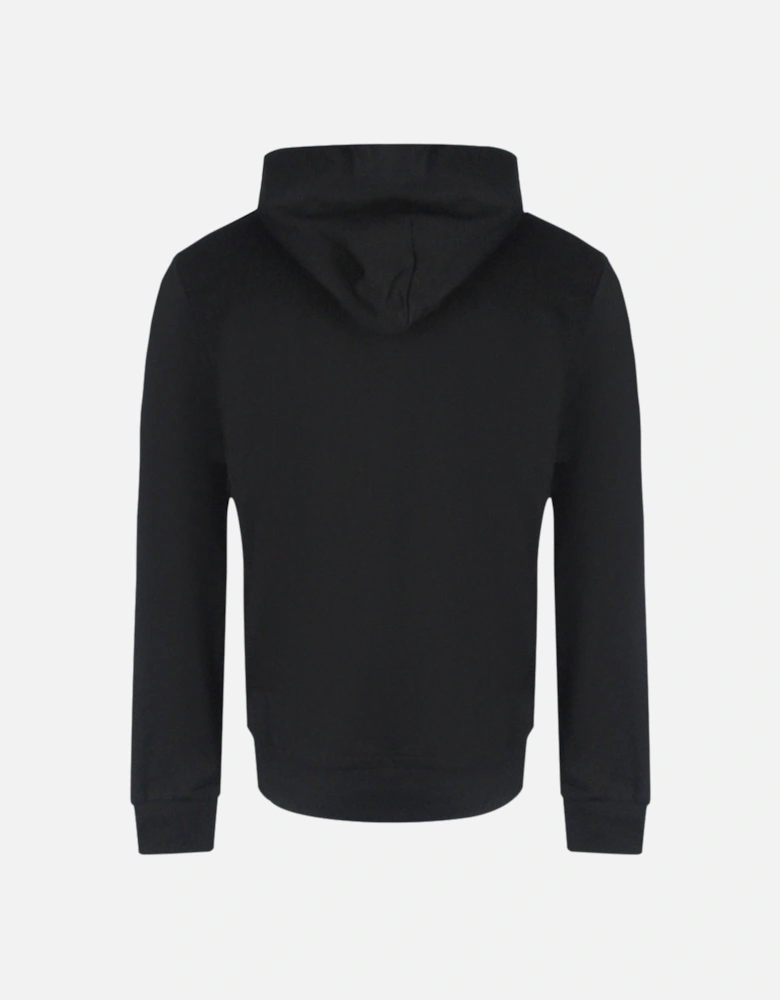 Bold D Design Black Hoodie