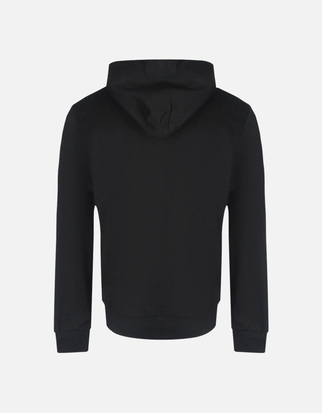 Bold D Design Black Hoodie