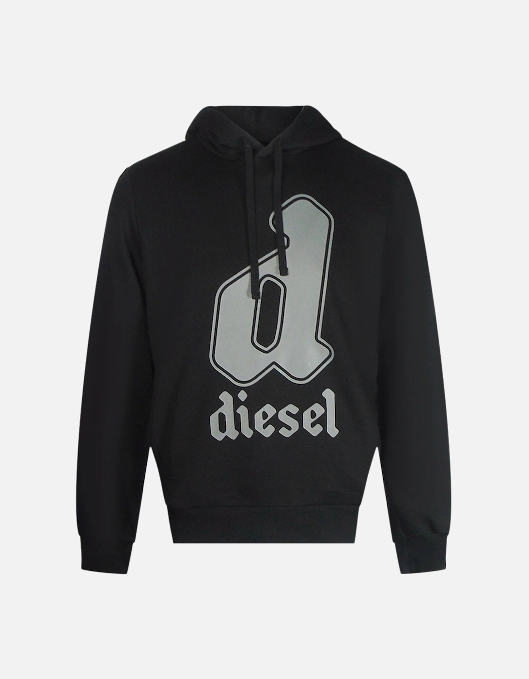 Bold D Design Black Hoodie, 4 of 3