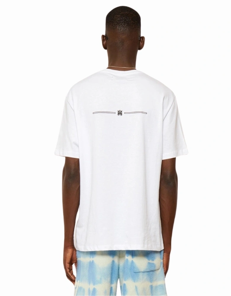 MA Bar Club Logo White T-Shirt