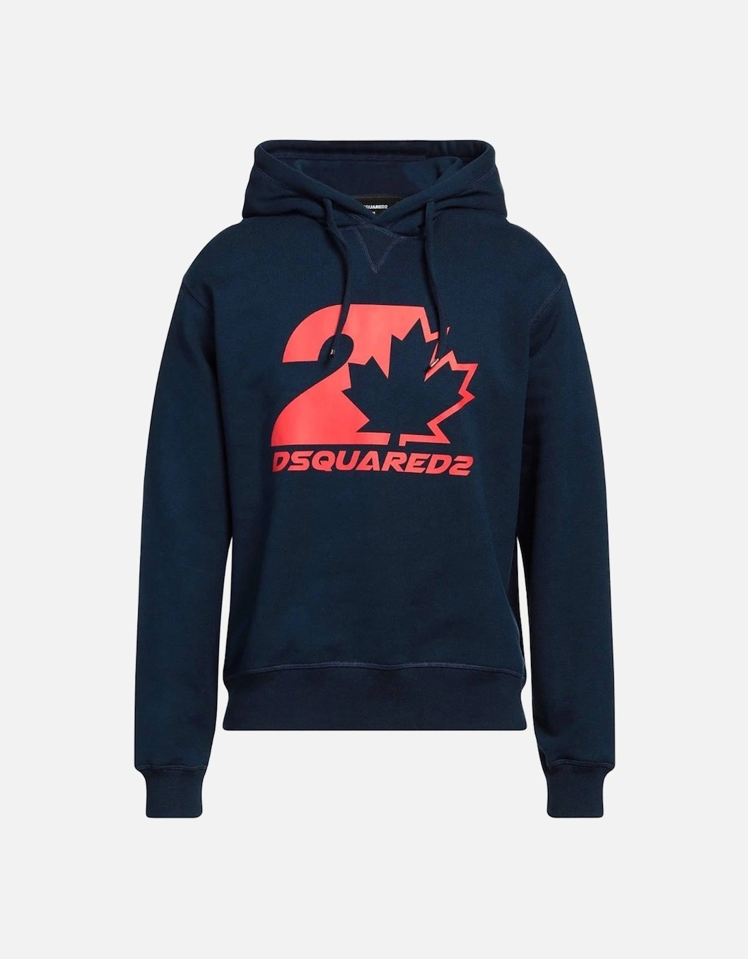 Cool Fit Maple Leaf Navy Blue Hoodie, 4 of 3