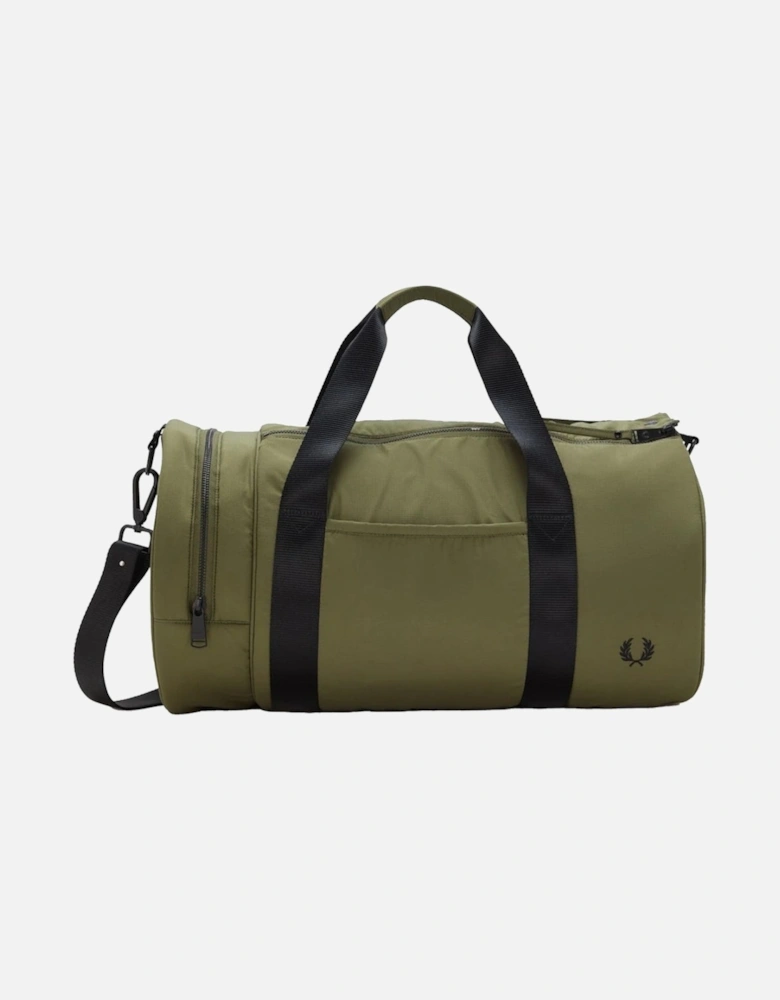 Ripstop Uniform Green Barrel Bag