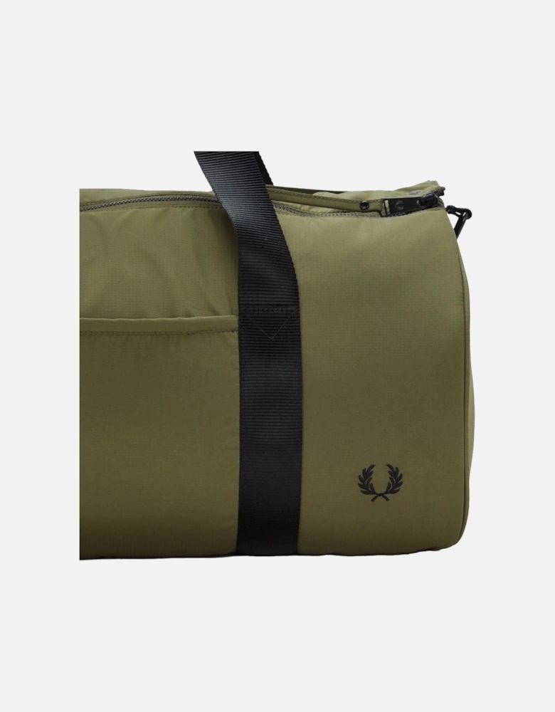 Ripstop Uniform Green Barrel Bag