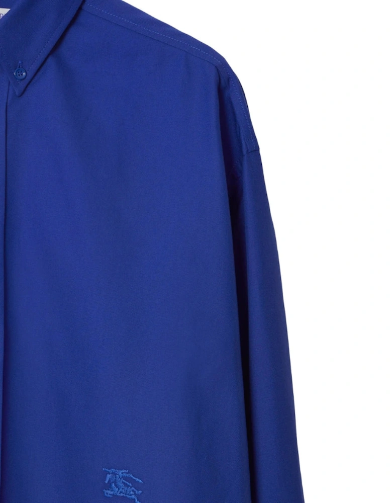 Equestrian Knight Blue Casual Shirt
