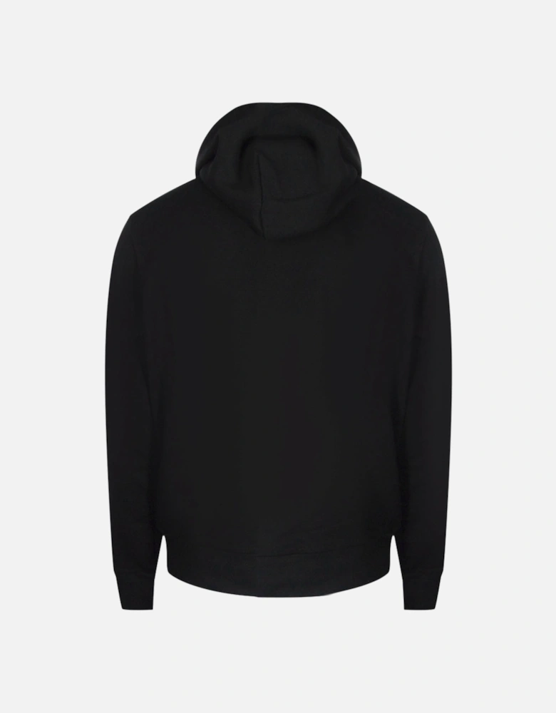 Pixel Bold Logo Black Hoodie