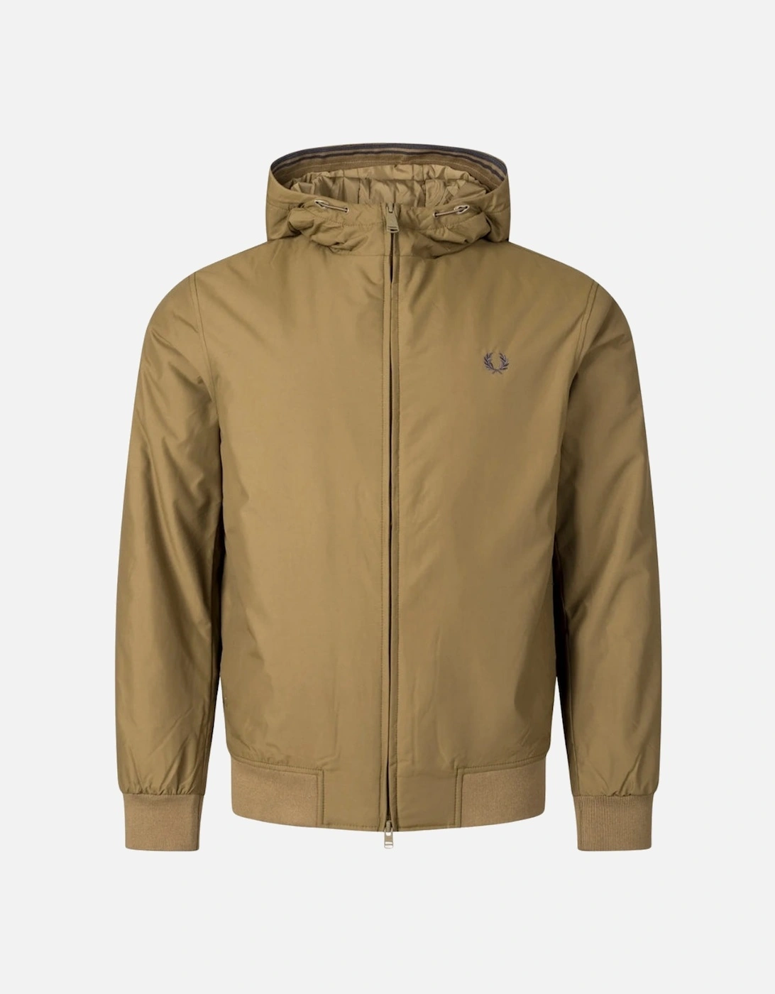Shaded Stone Brown Padded Hooded Brentham Jacket, 4 of 3