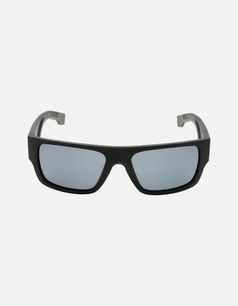 Grey Polarised HC OL Lens Matte Black Sunglasses